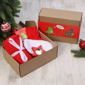 Набор подарочный "Время подарков" плед и акс