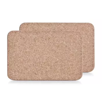 Набор подставок под горячее, 2 шт, 30×20 см, пробка