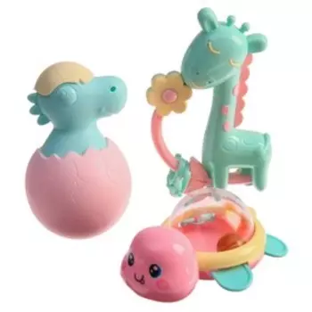 Погремушка «Нежность», от 3 мес., 5 шт.