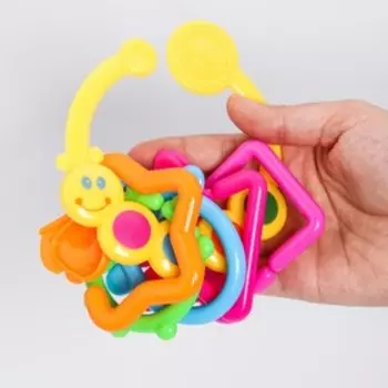 Погремушка «Гусеница - цепочка», Крошка Я