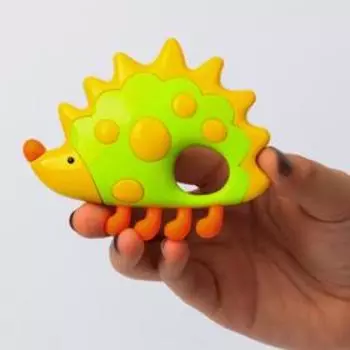 Погремушка «Ежик и Птичка», от 3 мес., набор 2 шт., Крошка Я