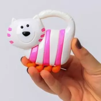 Набор погремушек «Котик и Эскимо», 2 шт, Крошка Я