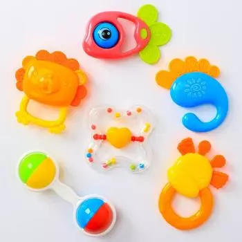 Набор погремушек Крошка Я «Счастливый малыш», 6 шт.