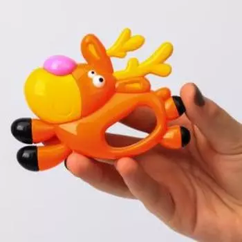 Набор погремушек Крошка Я «Олененок и Птичка», от 3 мес., 2 шт.