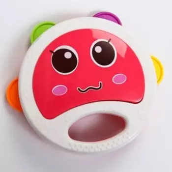 Набор погремушек «Радость малыша», с эластичными деталями, 3 шт, цвет МИКС, Крошка Я