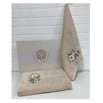 Набор полотенец Diva Afrodita Premium Rada, 420 гр, размер 50x90 см, 70x140 см