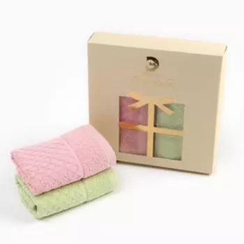 Набор полотенец Этель "Уют" (2шт х 30х60 см) 100% хлопок, 450 гр/м2