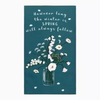 Набор полотенец кухонных «Доляна» Hello spring, 3560 см -2 шт., хлопок 100%, вафля 160 г/м