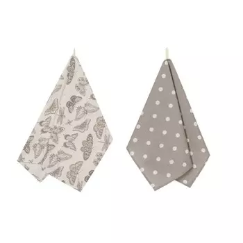 Набор полотенец кухонных Butterflies, размер 45х60 см - 2 шт