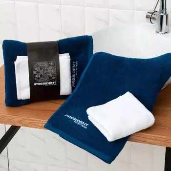 Набор полотенец Putin team (50*90 см, 30*60 см) Вид 3, 100% хл, 420 г/м2