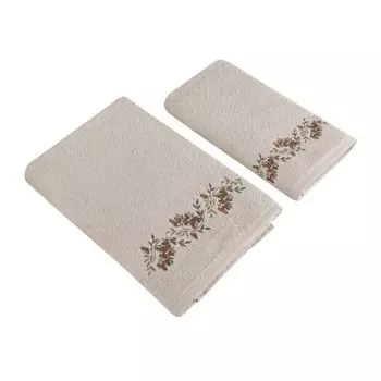 Набор полотенец, размер 50x90-70x140 см 2 шт