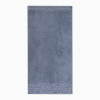 Набор полотенец в коробке Аврора, размер 50х90+70х130 см, цвет светло-серый (жемчуг), махра, 450 г/м, хлопок 100%