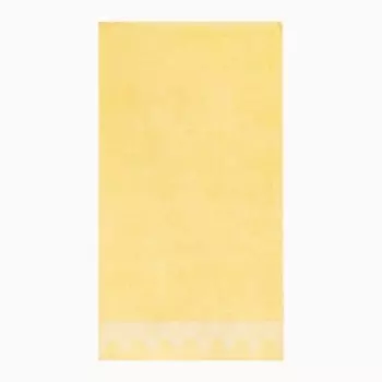 Набор полотенец в коробке Тиана, размер 50х90+70х140 см, цвет ваниль, махра, 450 г/м, хлопок 100%