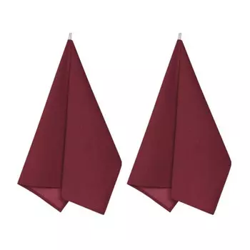 Набор полотенец Wild cherry, размер 45х60 см. - 2 шт, цвет красный