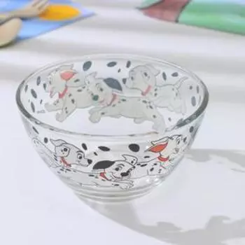 Набор посуды детский «101 далматинец», 3 предмета: кружка 250 мл, салатник 480 мл, тарелка d=19,6 см