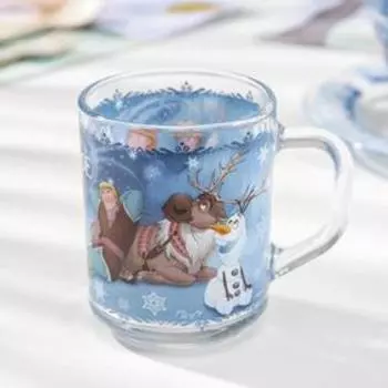 Набор посуды детский Priority «Холодное сердце», 3 предмета