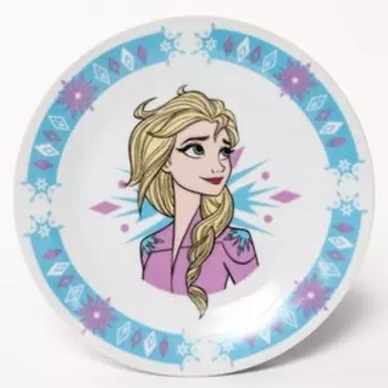 Набор посуды "Холодное Сердце", кружка 250 мл , тарелка 18 см, салатник 350 мл