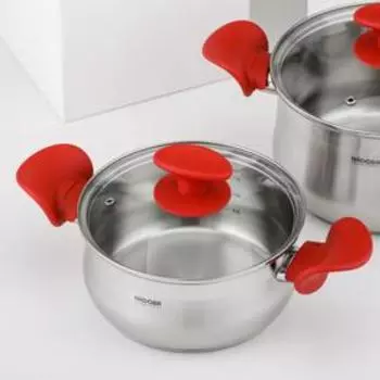 Набор посуды Nadoba Karla, 4 предмета: 2.1 л, 3.5 л, 6.3 л, 1.5 л