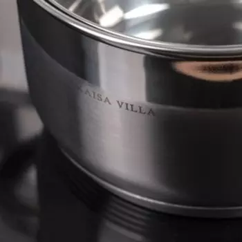 Набор посуды «Мини», 3 предмета: 3,4 л, 2,9 л, 1,6 л, стеклянные крышки