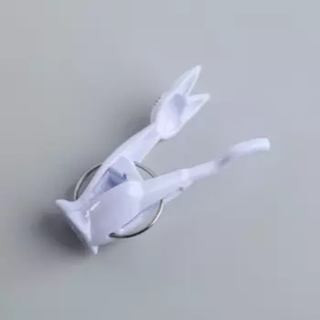 Прищепки для белья «Коты», 724 см, 4 шт., белые