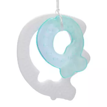 Набор прорезывателей Happy Baby силиконовый с водой и держателем