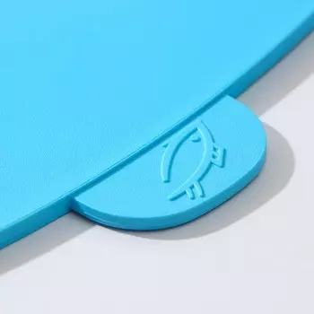 Набор разделочных досок, 4 шт, 30227 см, размер 1 доски 2919,5 см, овальные, с маркерами, на подставке