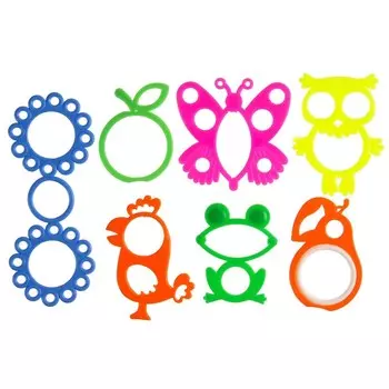 Набор развивающий «Трафареты: Рисуем вместе», Аэлита