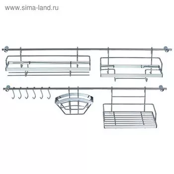 Набор рейлингов и предметов для кухни