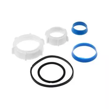 Набор ремонтный Aquant № 2, конические d=25 мм, d=40 мм, плоская, гайки 1 1/2" и 1"