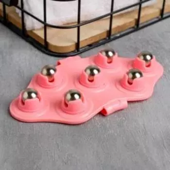 Набор: резинки 2 шт. и роликовый массажёр «Снимает усталость 365 дней в году»