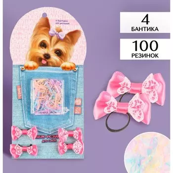 Набор резинок для собак «Самой пушистой»