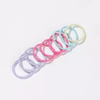 Набор резинок для волос «Shine bright», 63 шт., косметичка