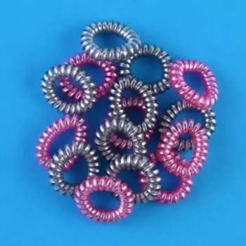 Набор резинок для волос «Стильный зайка», 15 шт., d = 3,5 см.