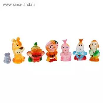 Набор резиновых игрушек "Кот в сапогах"