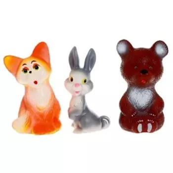 Набор резиновых игрушек «Животные леса»