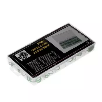 Набор резиновых прокладок, зеленые, 270 шт