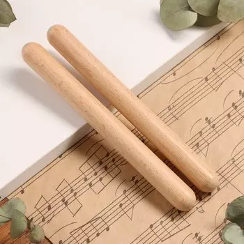 Набор ритмических палочек, 2 шт., Клавесы Music Life, 2042 см