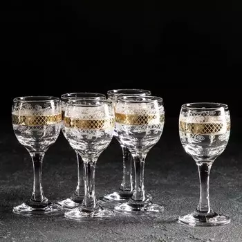 Набор рюмок «Винтаж», 60 мл, 6 шт