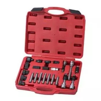 Набор съемников шкивов генератора ROSSVIK ЕК000013431, 24 предмета