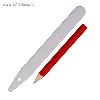 Набор садовый для маркировки: ярлыки 12.5 см - 25 шт., карандаш, GRINDA