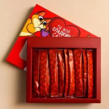 Набор сахара в стиках «Ты мой сладкий сахар», 5 г. х 20 шт.