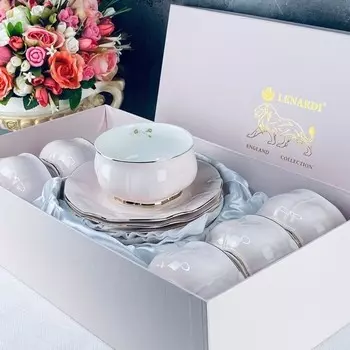 Набор салатников и тарелок Lenardi Multicolor, 12 шт