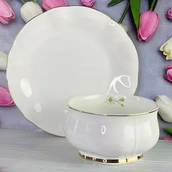 Набор салатников и тарелок Lenardi Multicolor, 12 шт