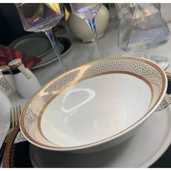 Набор салатников Lenardi Black Baccara, d=18см, 6 шт