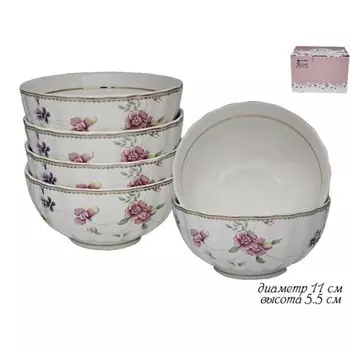 Набор салатников Lenardi «Флоренс», d=11 см, 6 шт