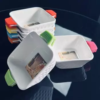 Набор салатников Lenardi, квадратные, размерх1717 см, 6 шт