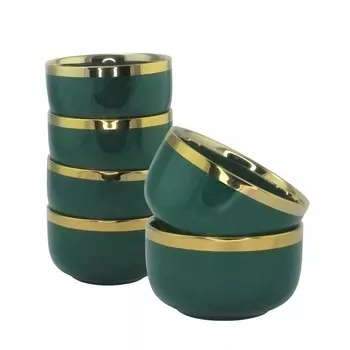 Набор салатников Lenardi Multicolor, d=11 см, 6 шт