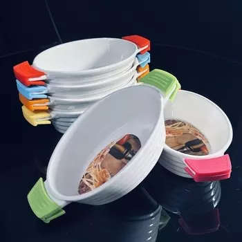 Набор салатников Lenardi, овальный, длина 19 см, 6 шт