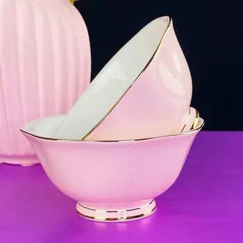 Набор салатников Lenardi Pink, фарфор, d=13 см, 2 шт