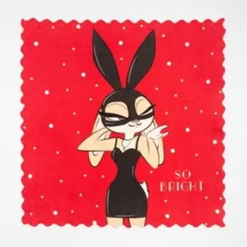 Набор салфеток Доляна Xmas 20х20 см-2 шт, микрофибра